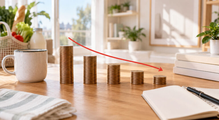 Exemple concret : l'effet de l'inflation sur le long terme